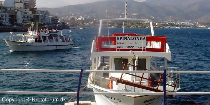 Boat to Spinalonga